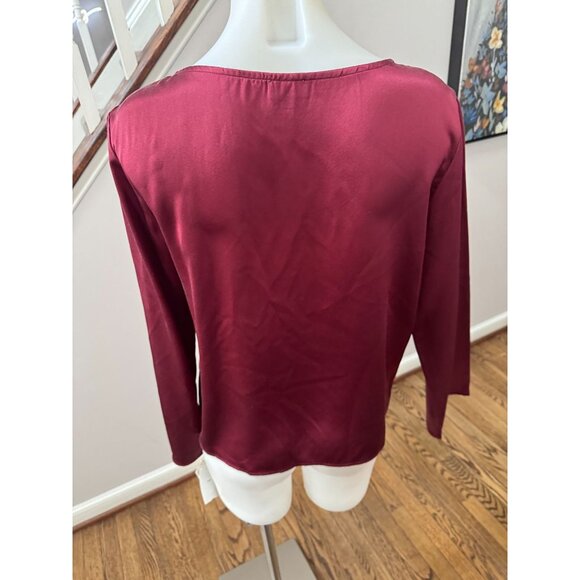 DONNI. Burgundy Blouse - Picture 4 of 5